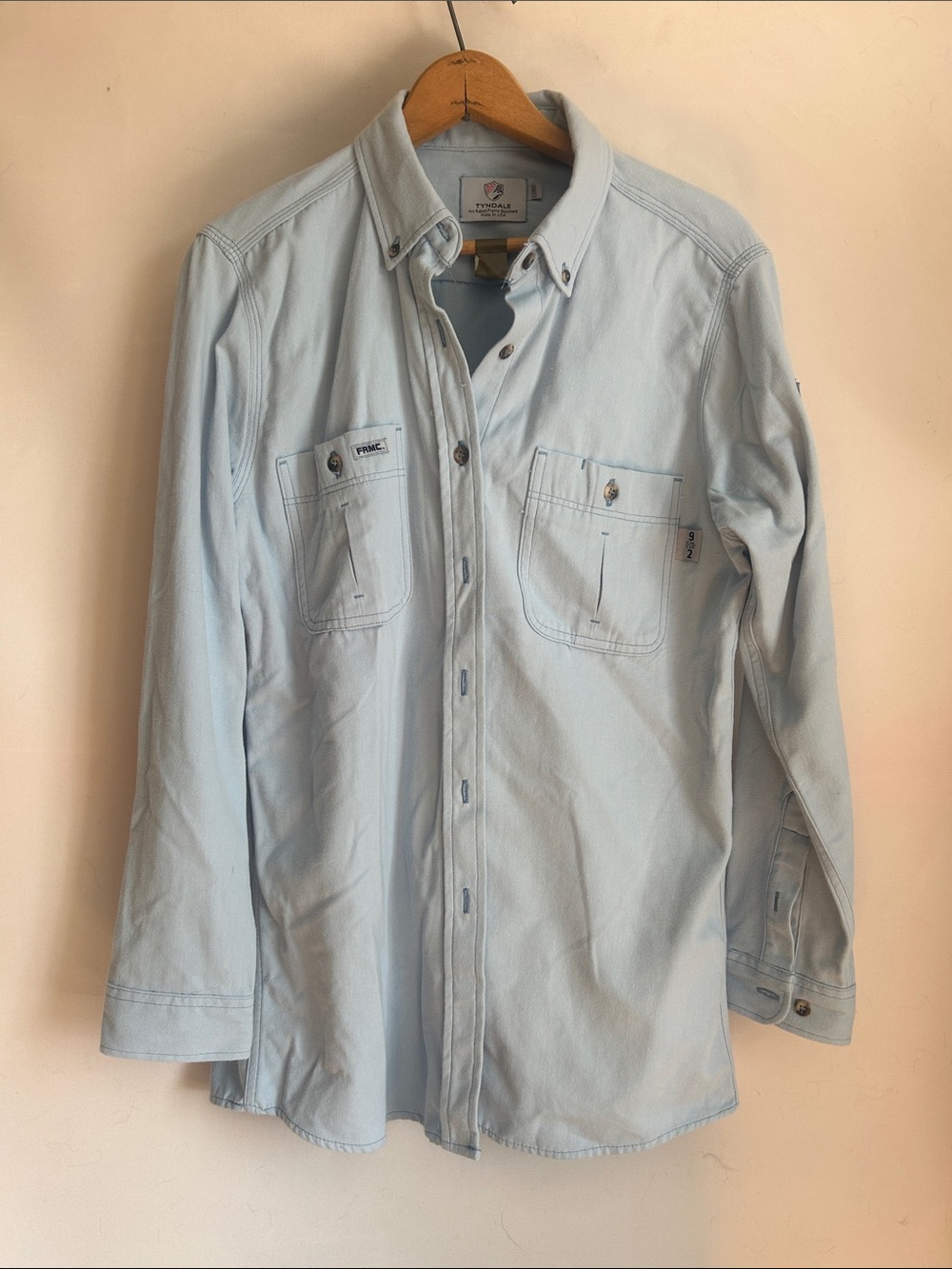Tyndale Arc rated/flame resistant large shirt